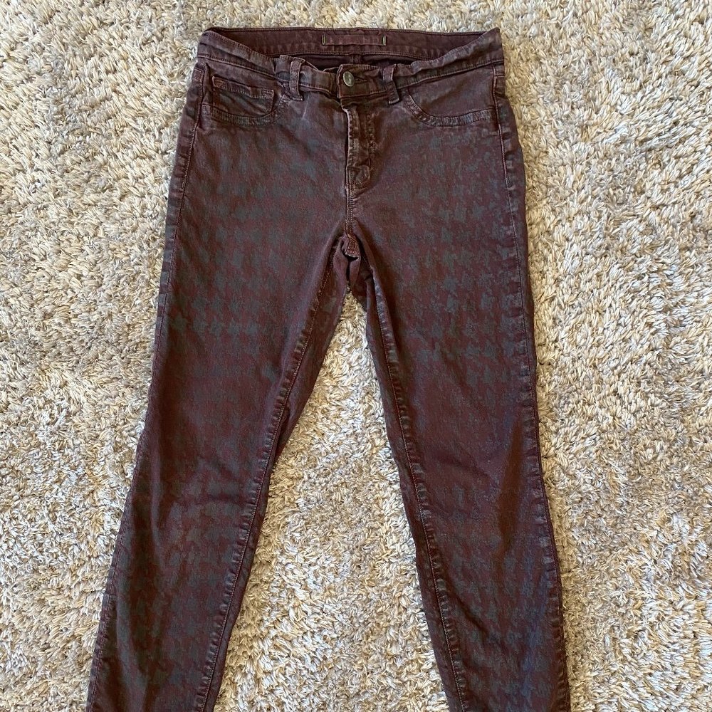 J Brand Houndstooth pant Size 27